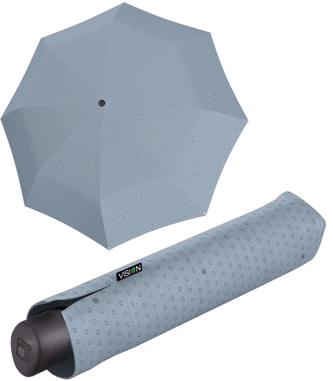 Knirps nachhaltiger Damen Taschenschirm Vision Manual Air - clouds