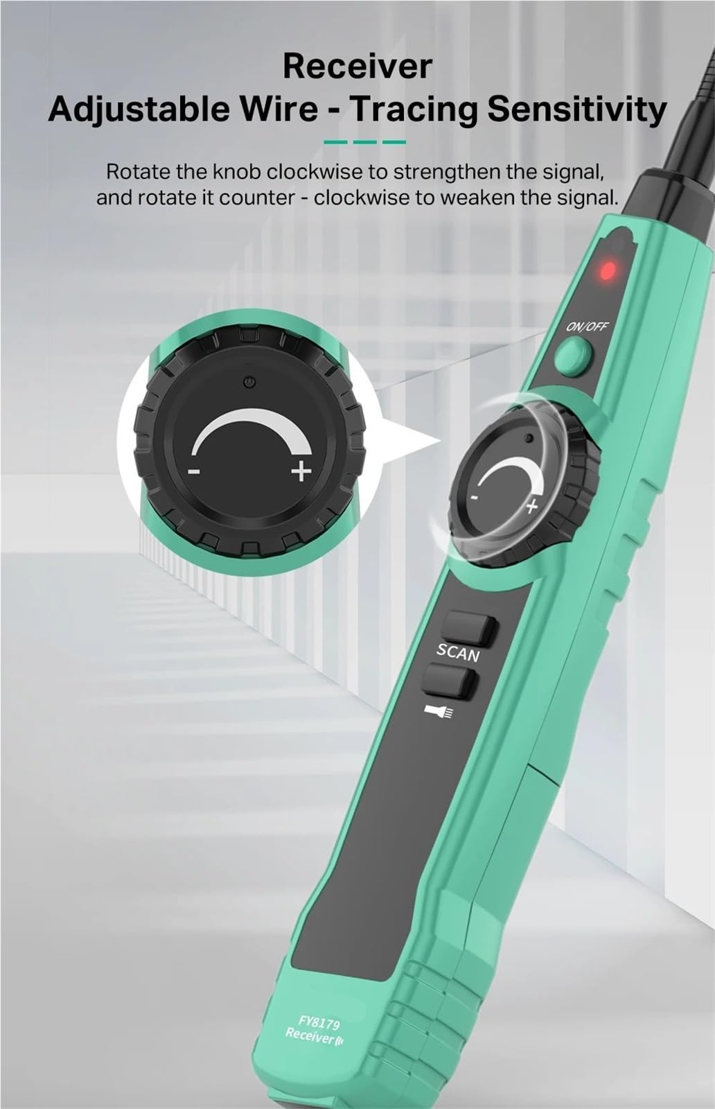 Probador rastreador de cables Detector línea LAN profesional UTP STP Rastreador telefónicos Ubicación puntos interrupción Diagnóstico tono Pruebas de transmisión