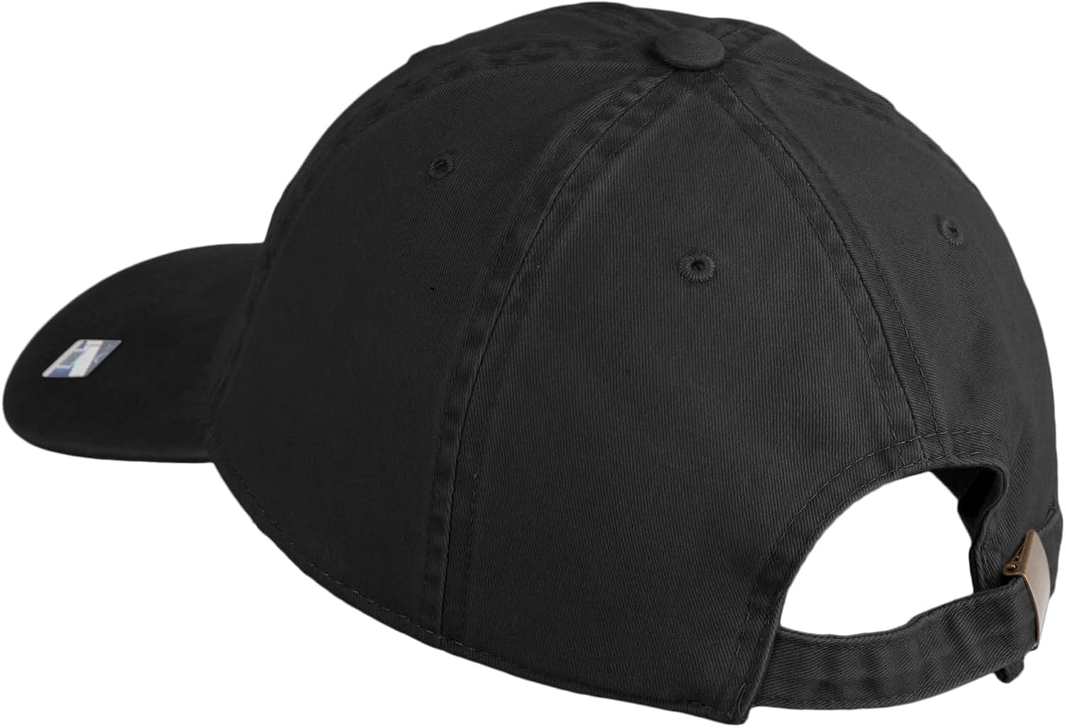 e4Hats.com US Space Force Text Embroidered Washed Solid Pigment Dyed Cotton Twill Brass Buckle Cap