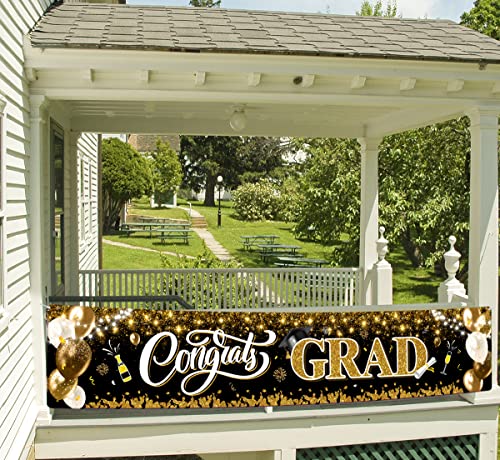 Image of 2026 Graduation Decorations-Congrats Grad Yard Sign Banner Decoration for Class of 2026 Graduation Party Supplies