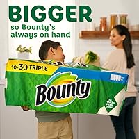 Vista 9 de Bounty Select-A-Size - Toallas de papel, blanco, 8 rollos dobles Plus 20 rollos regulares