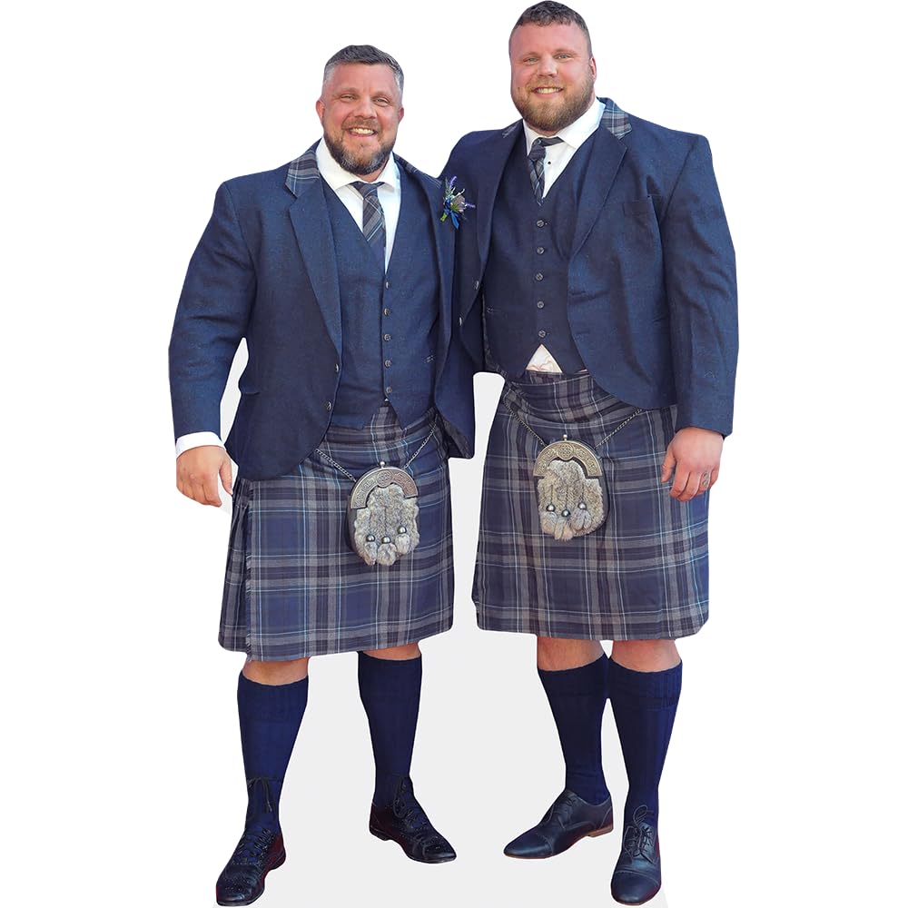 Celebrity Cutouts Lifelike Tom Stoltman And Luke Stoltman (Duo) Mini Celebrity Cutout