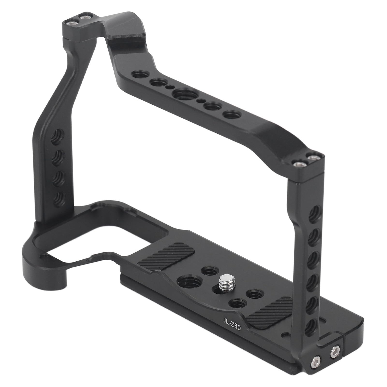 Jaula para Cámara, Diseño Hueco, Jaula Completa de Aleación de Aluminio con Expansión Múltiple, Tornillos de 1, 4, 3, 8 Pulgadas, Placa de Liberación Rápida de Zapata Fría, Plataforma DSLR