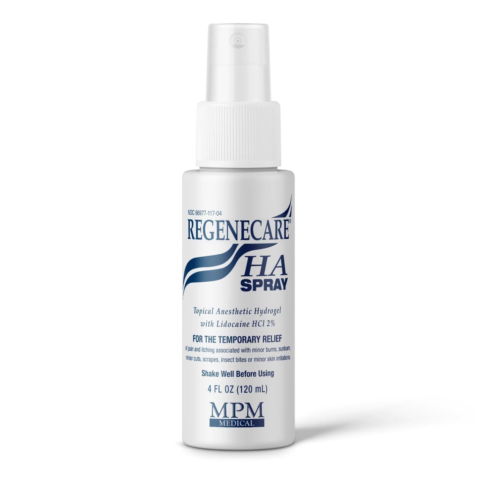 Regenecare HA Lidocaine Spray Hydrogel Pain and Itch Relief