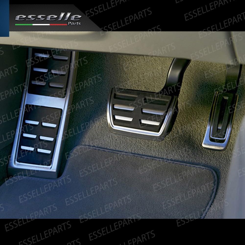 Set Pedaliera Copripedali + Poggiapiede per Audi Q5 8R Cambio Automatico