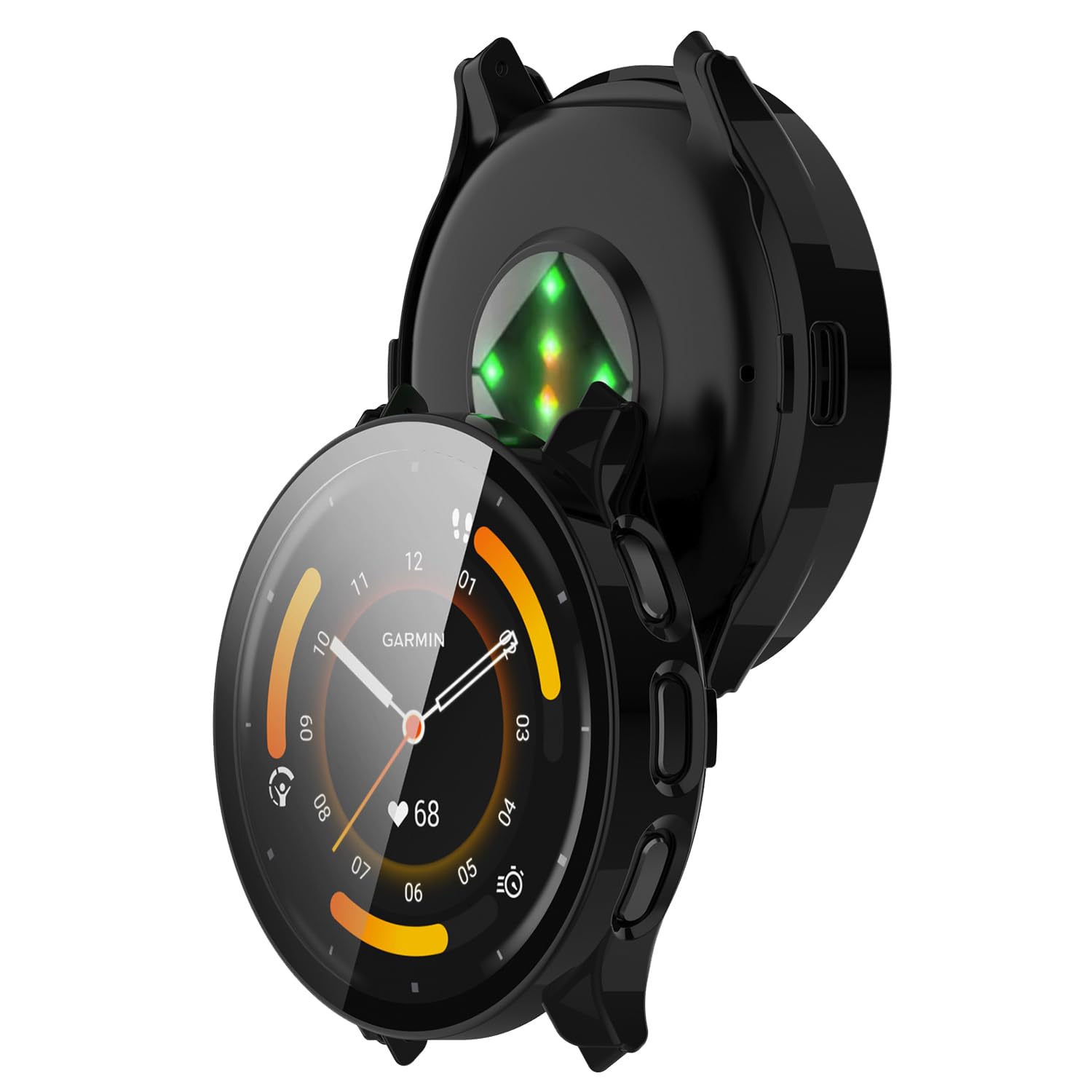Amazon.co.jp: AiMaoo Garmin Venu 3 対応 ケース 強化ガラスフィルム 