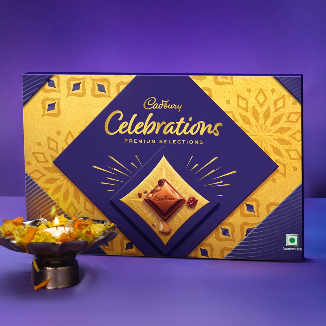 Cadbury Celebrations Assorted Chocolate Diwali Gift Pack, 150 g