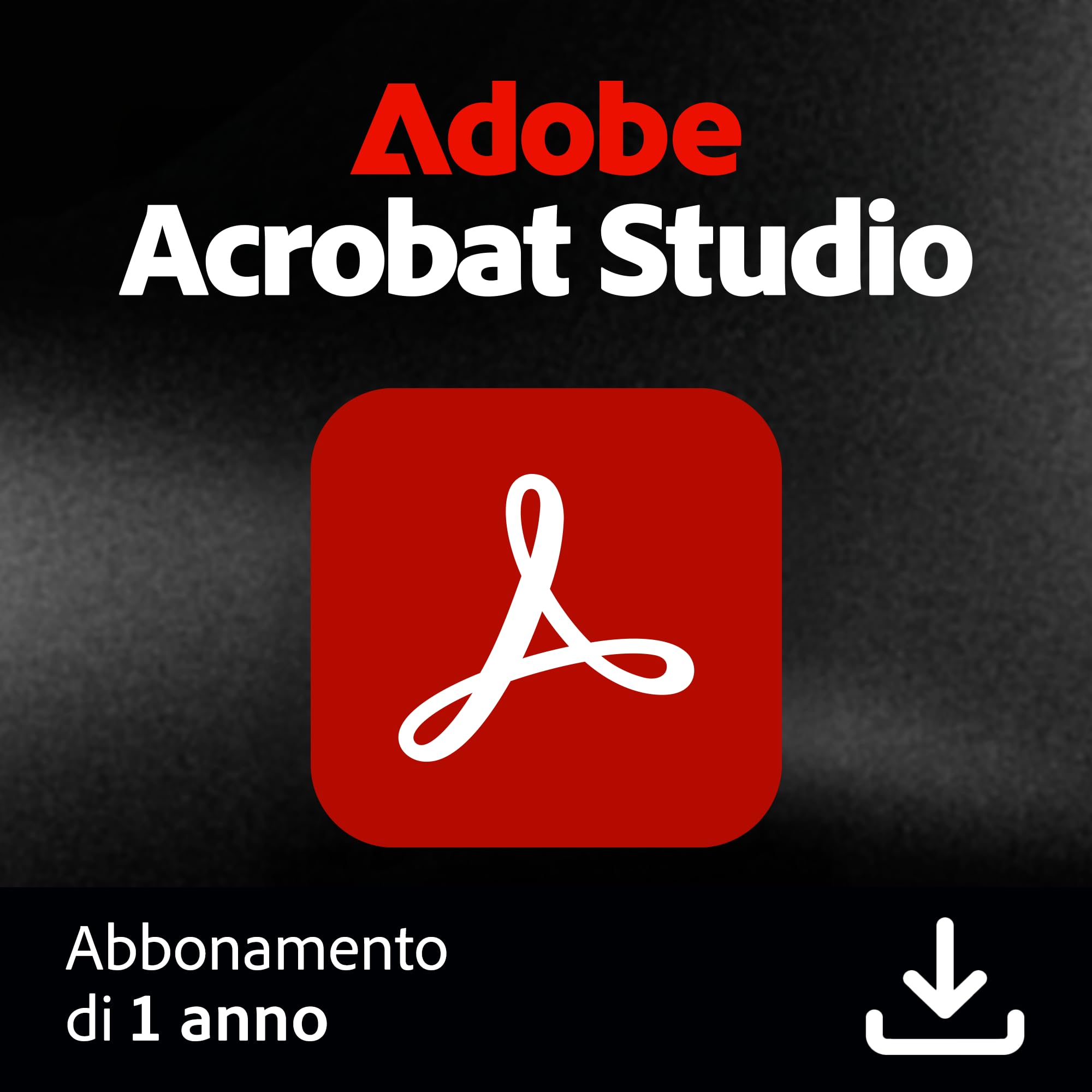 Adobe Acrobat Studio | Abbonamento 12 mesi | Assistente IA, PDF Spaces e Adobe Express Premium | Modifica, converti e firma PDF | PC/Mac/Web | Codice di download