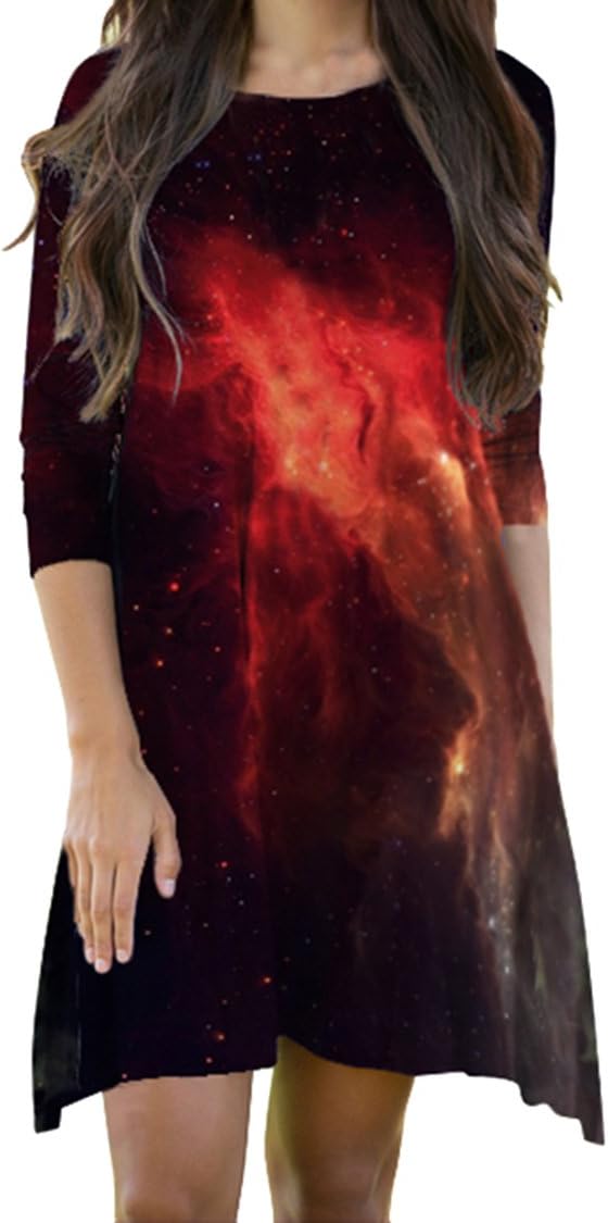LaSuiveur Crewneck Tunic Dress and Skirt for Ugly Christmas Party