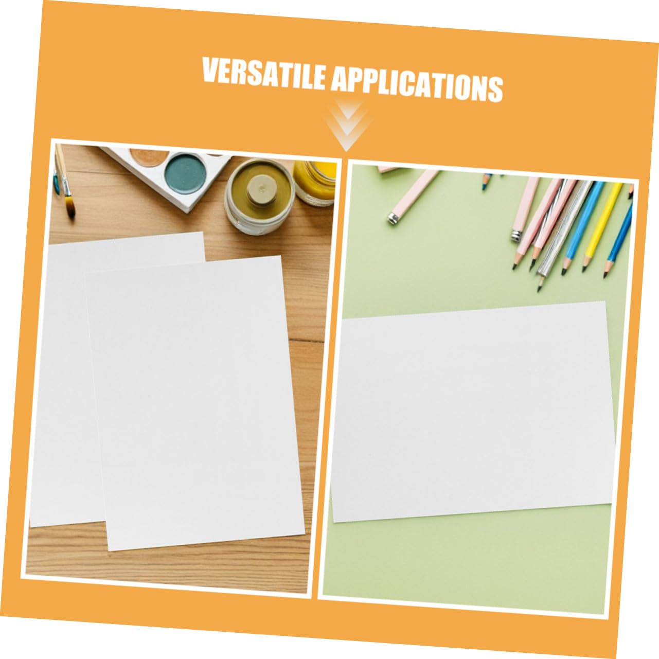 Papel de Dibujo para Niños Pequeños A4 100 Hojas en Color Claro