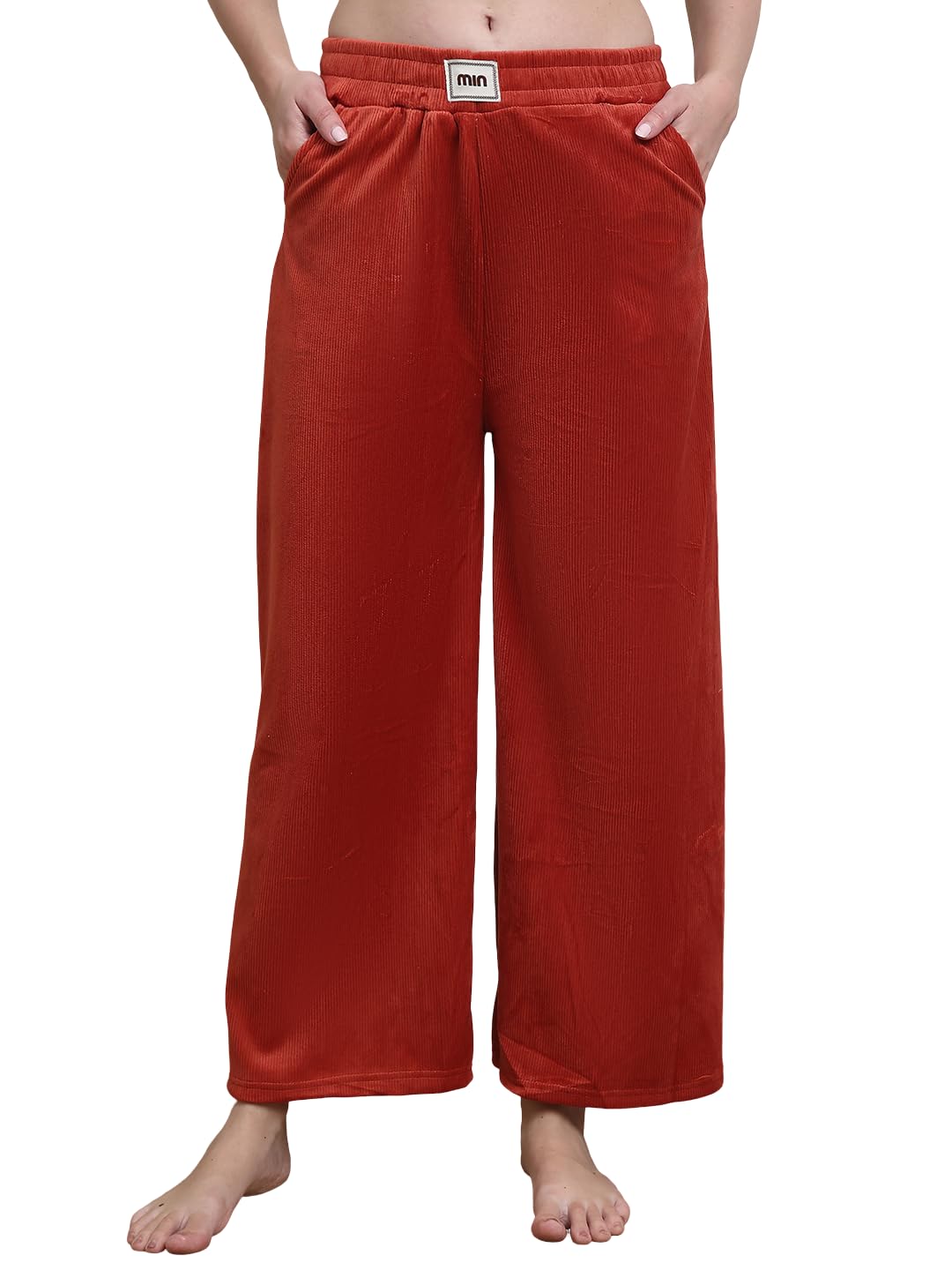neudis Women's Velvet Wide Leg Lounge Pants-picture-36