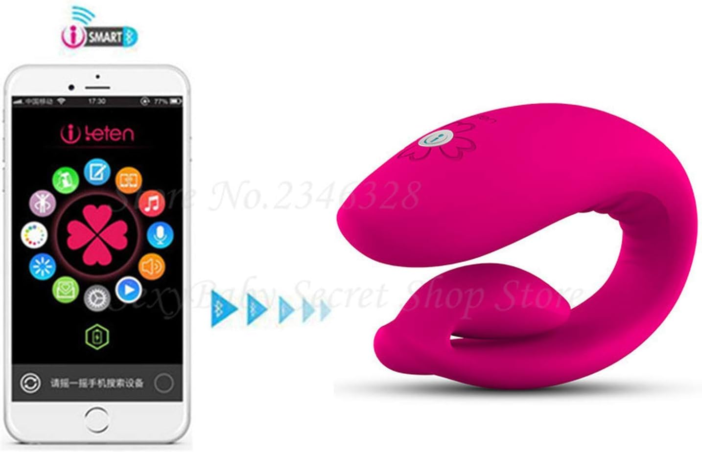 NhspreeQ-SHIRT vibrador de aplicación Bluetooth inteligente ...