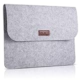 Ownuzz Protective Felt Case Bag Cover for All-New Tracing Light Box, Portable Felt Carrying Pouch Protective Cover Laptop protective cover Big folder Envelope Bag Cover(Light Gray)