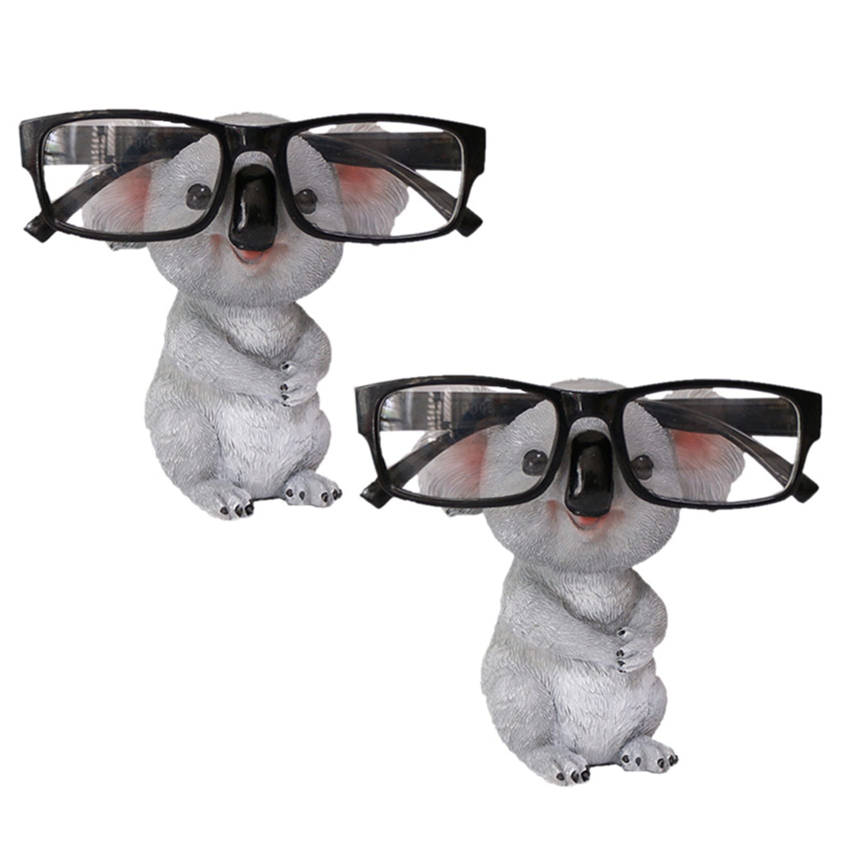 Lápiz titular de gafas de sol estatuas decorativas de koala envase organizador de escritorio