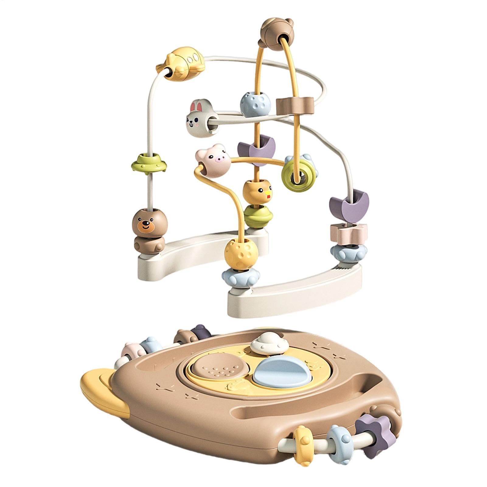 Genérico Bead Maze Toy - Juego de montaña Rusa | Educativo, para niños, niñas, hogar, Escuela, Preescolar, de cumpleaños, reunión Familiar