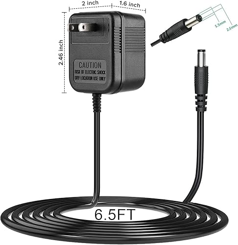 Miniatura 6 de Adaptador de CA 9VAC para Lexicon MX200 MPX100 JamMan MPX110 Dual Reverb, M4 M3 M2 DJ Mixer, ATT ML17928 Line, Behringer MiniAmp AMP800 4 canales,