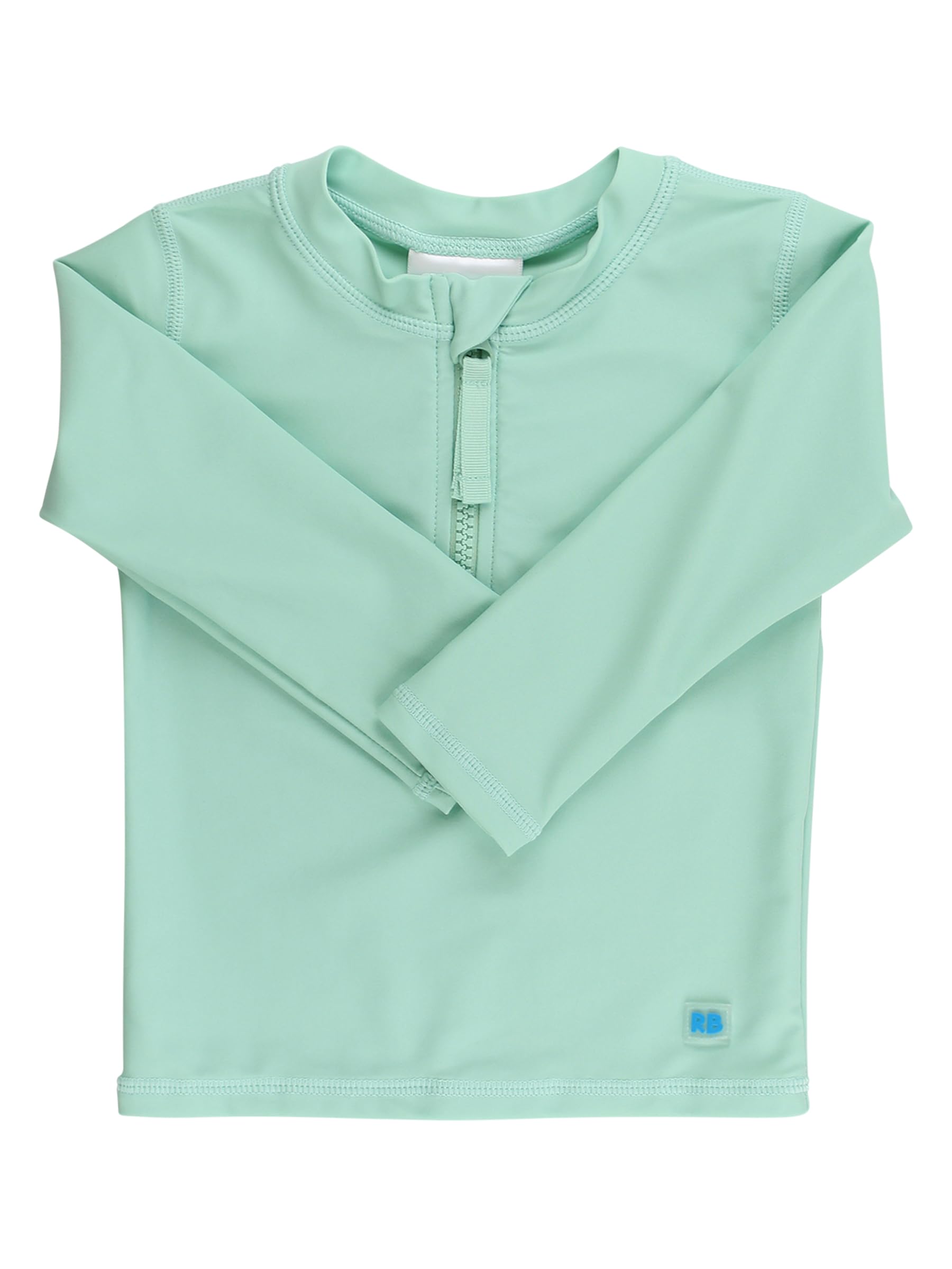 RUGGEDBUTTS Boys Rash Guard Top - Long Sleeve Swim Shirt UPF 50+
