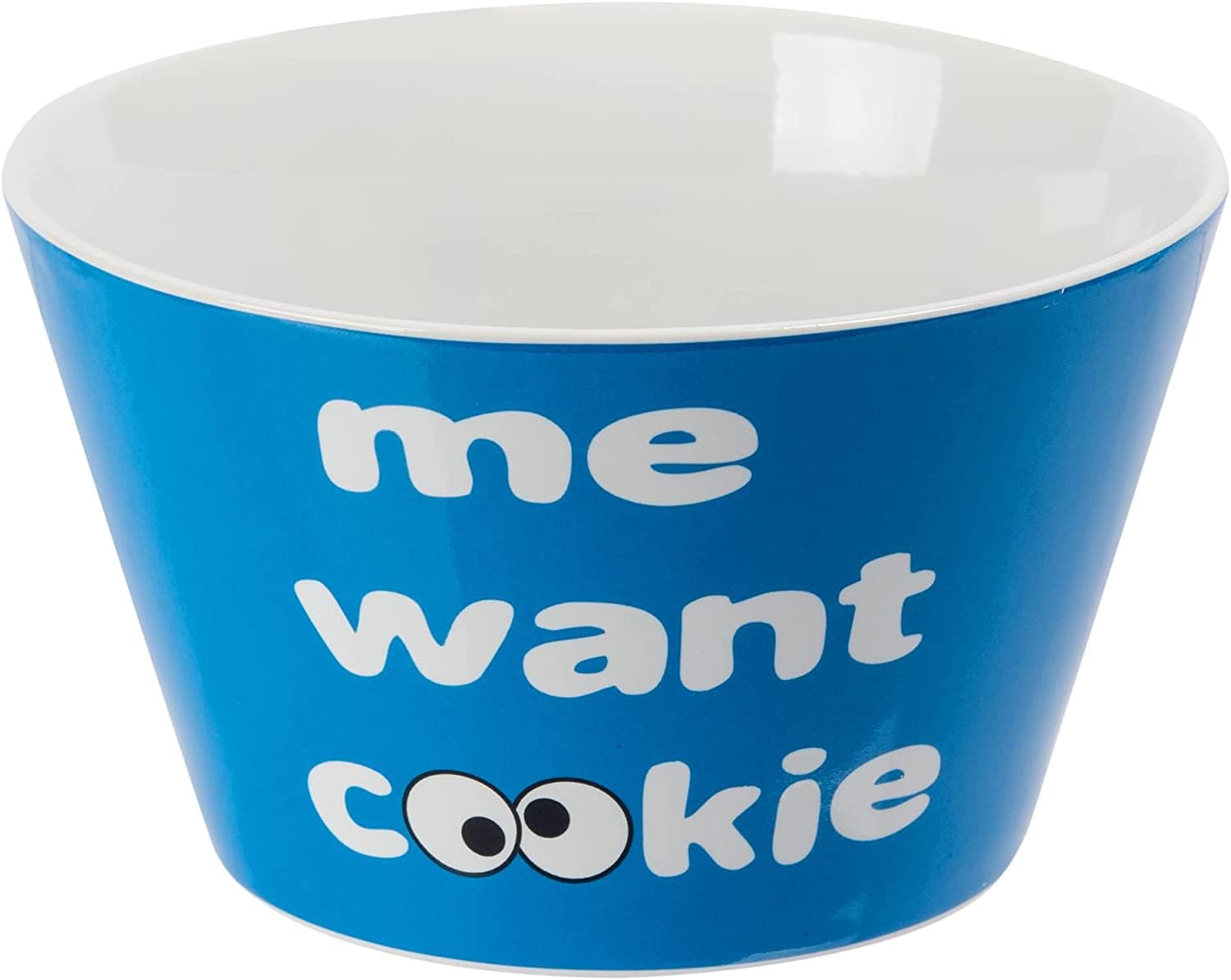 Sesamstraße "me want cookie". 2D Müslischale