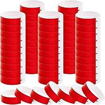 600 Pack Wristbands for Events, Waterproof Papery Wrist Bands Disposable Paper Bracelets for Events Party Music Festivals Concerts Contests Exhibitions