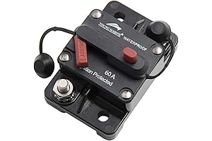 Young Marine Circuit Breaker For Boat Sailing Trolling With Manual Reset,Water Proof, 12V-48V DC