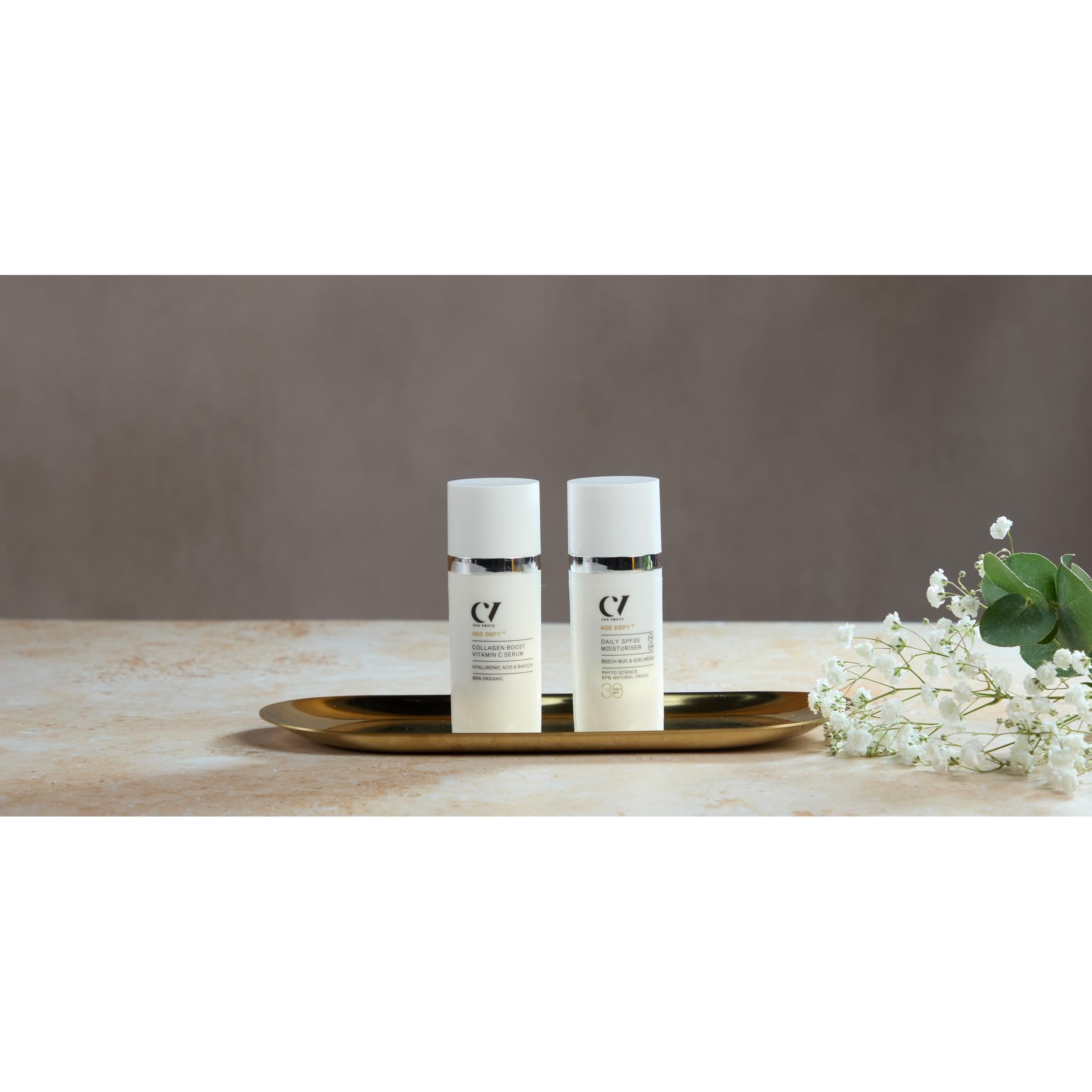 Green People Age Defy+ Daily SPF30 Moisturiser, 30ml | SPF Gesichtscreme, Parabenfrei und ohne Alkohol, SPF30 Schutz, Edelweiß, Buchenknospe und Hagebutte, Geeignet ab 30 Jahren