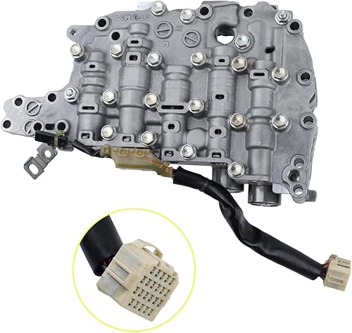 Miniatura 3 de MISIOEK Cuerpo de la válvula de transmisión para Nissan Murano X-Trail Altima Teana Pathfinder 2012-ON solenoide de transmisión RE0F10D