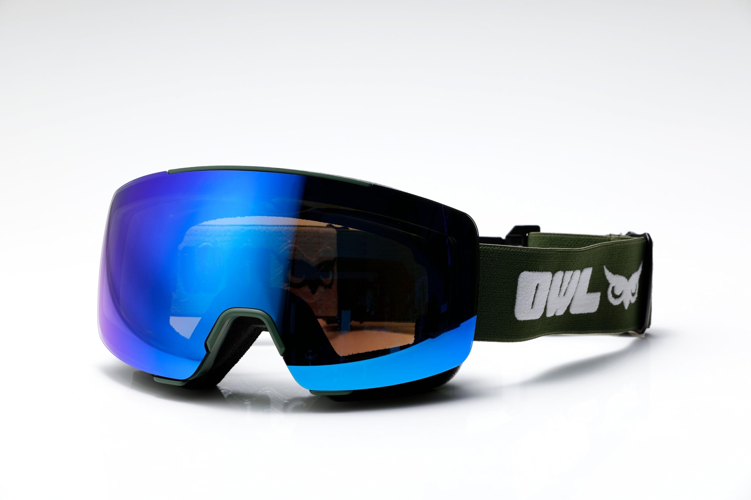 Amazon | [OWL OPTICAL] Vent Khaki Photochromic lens Blue (バックル