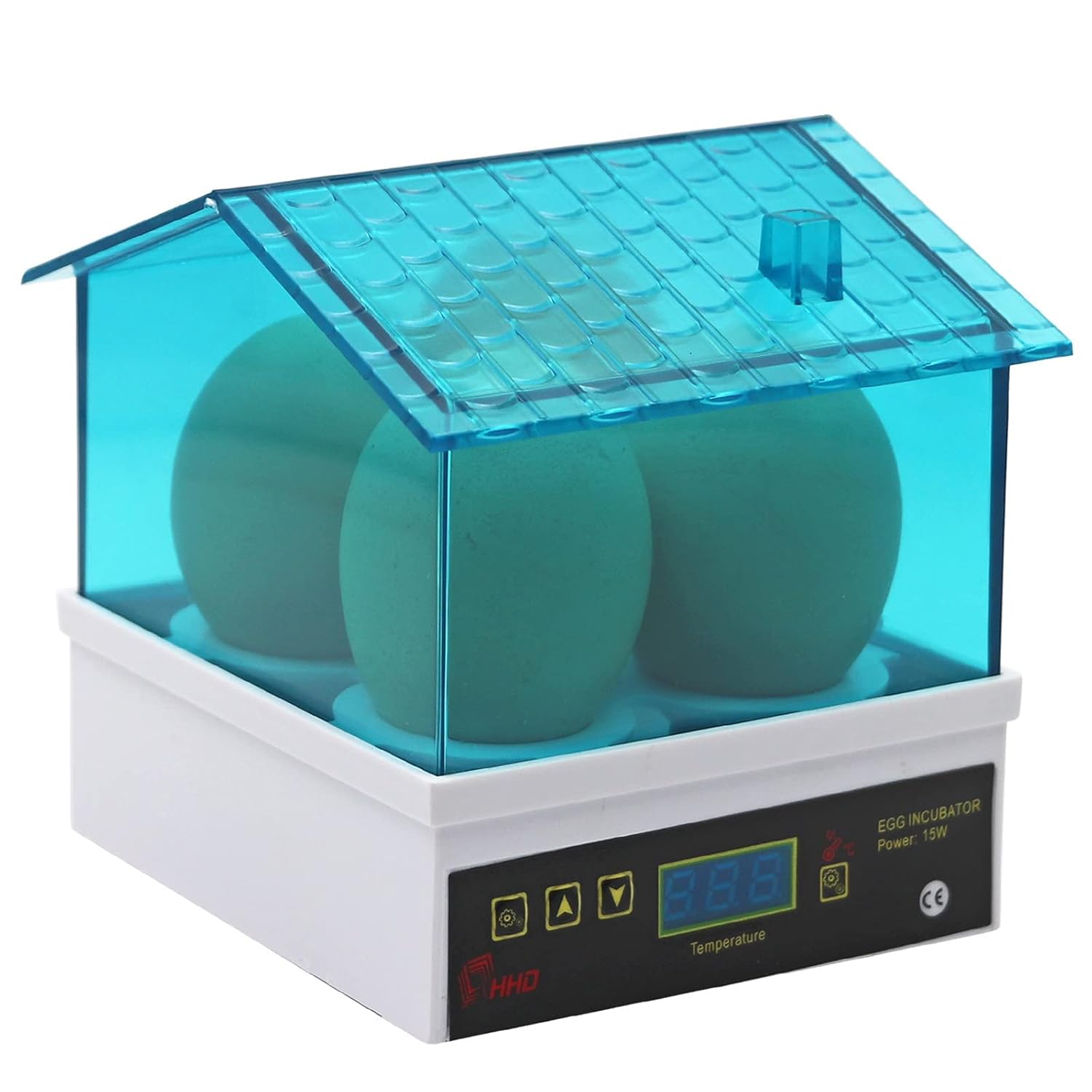 4 Egg Incubator, Incubators for Hatching Eggs, Mini House with Automatic Humidity Control Digital Professional for Hatching Duck Bird Quail Eggs