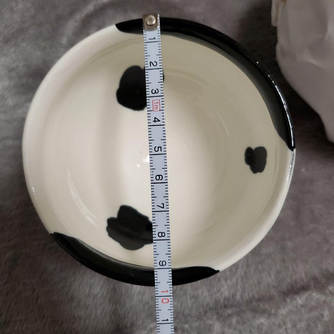 Amazon.co.jp: 鈴木環 ピジョンカップ 牛 柄 陶器 笠間 益子 食器  