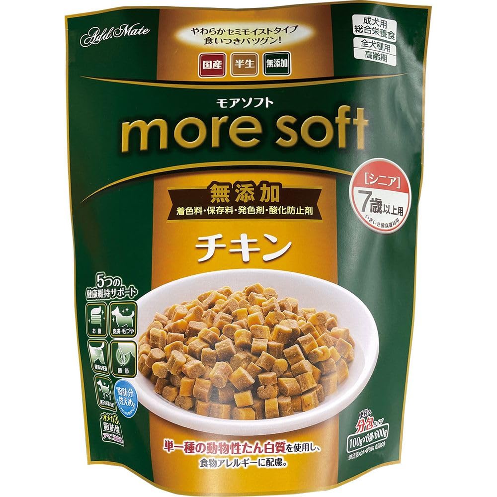 Amazon.co.jp: アドメイト （まとめ買い） more soft チキンシニア