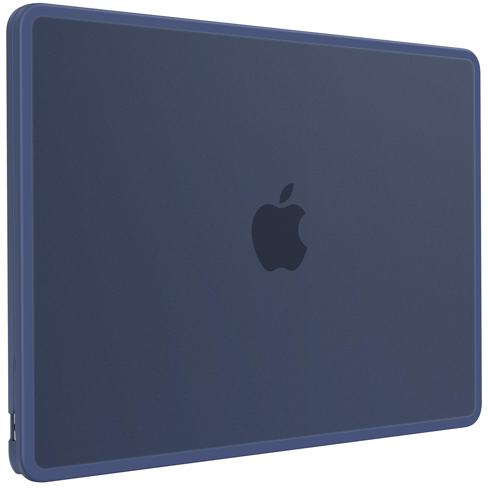 Photo 1 of BlueSwan Anti-Cracking Case for MacBook Air 15 inch, M5 M4 M3 M2 Chip 2026-2023 Model A3448 A3241 A3114 A2941, Drop Protection Soft TPU Bumper PC Base for Air 15.3 inch, Frosted Midnight