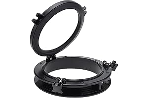 NovelBee 10 inch Round Porthole Window for Boat Yacht RV