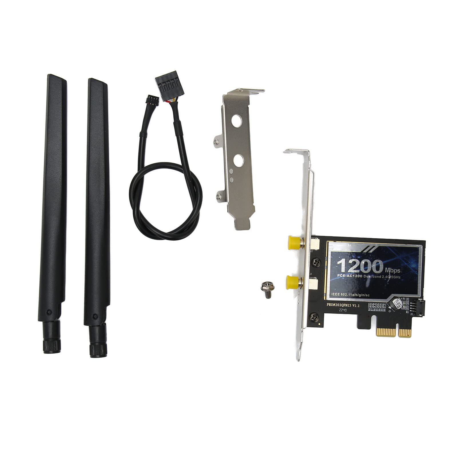 Zhjvihx PCIE Ethernet Card, Gigabit Ethernet Card 300Mbps No