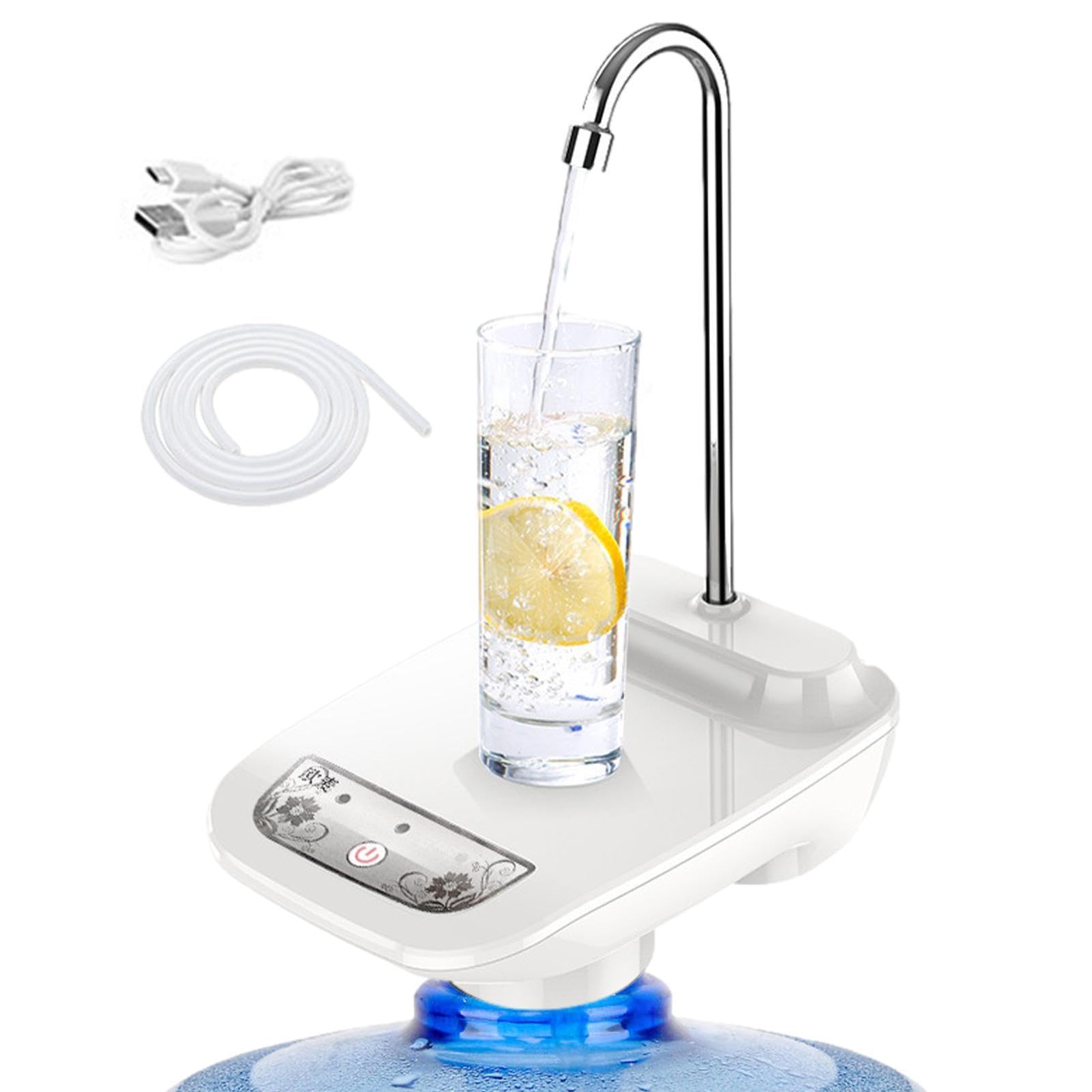 Distributeur de bouteille d'eau de bureau USB : pompe électrique portable sans fil