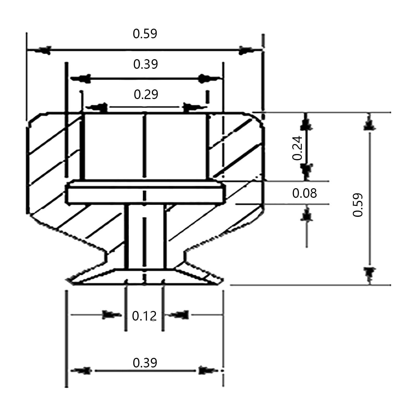 (10PCS)0.39in Vacuum Suction Cup 10mm SP10,Sucker pad,Nozzle,Pneumatic,for Manipulator Gripper,Industrial,Nipple,Small,Double and Single sp dp mini