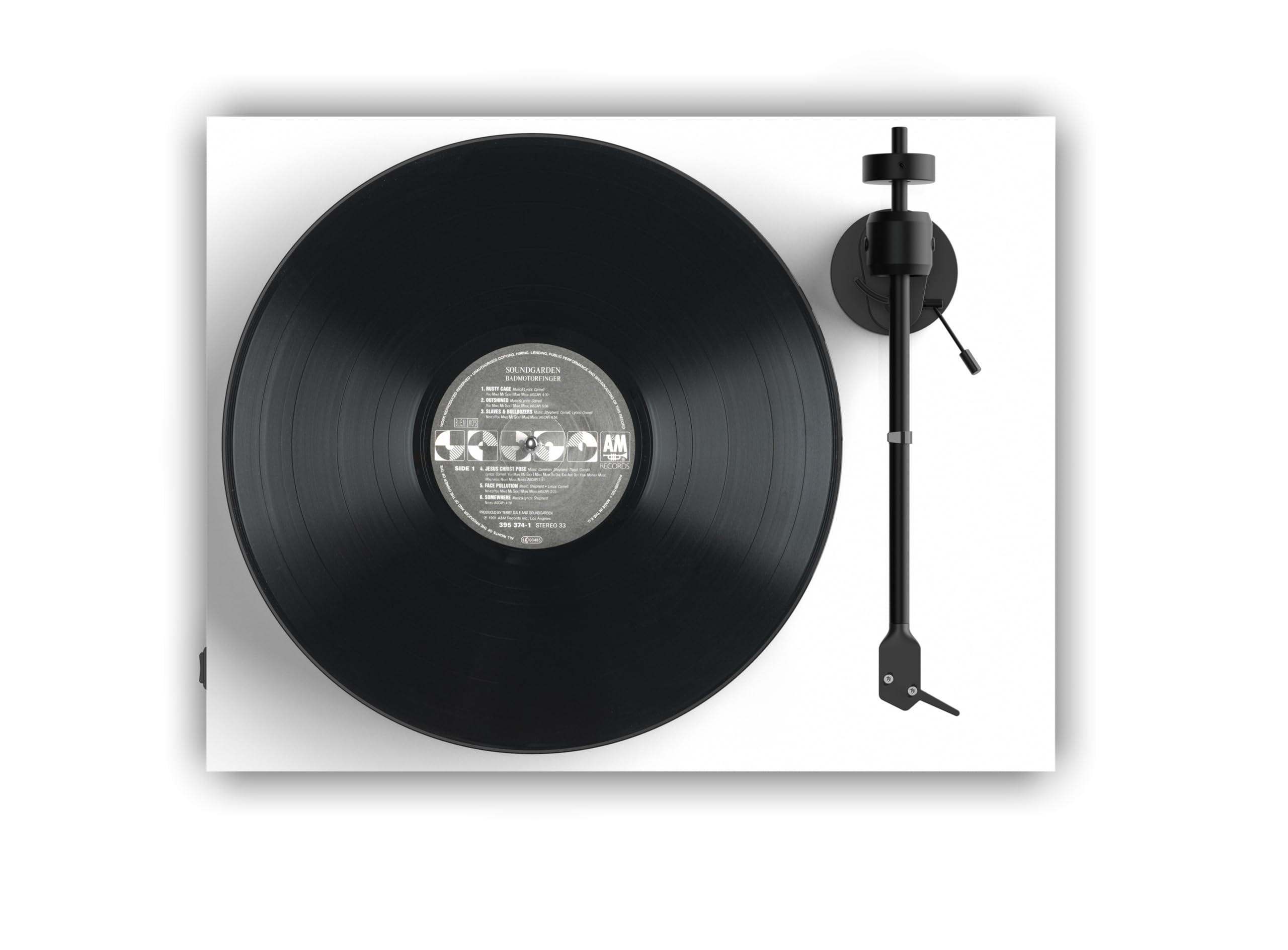Tocadiscos Pro-Ject E1.2 – Básico Plug & Play, Control Electrónico De Velocidad, Cartucho MM Preajustado, Acabado Nogal