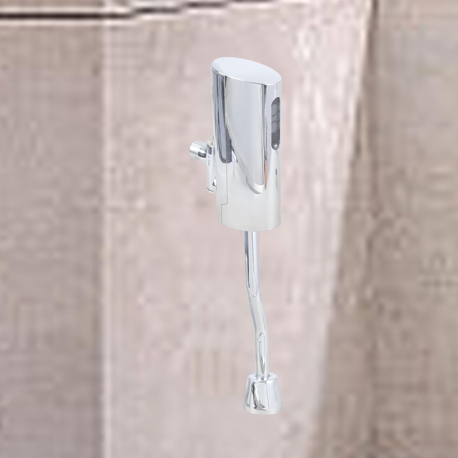 Válvula de descarga automática de orinal eléctrica sin contacto, montaje en pared, sistema de descarga de sensor de orinal de baño para higiene y comodidad