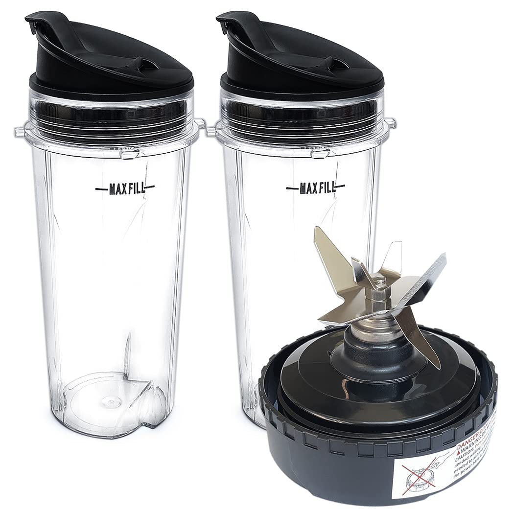 Części zamienne 5 płetw, kompatybilne z Ninja Blender QB3000/QB3000SSW/QB3004/QB3005 (5)