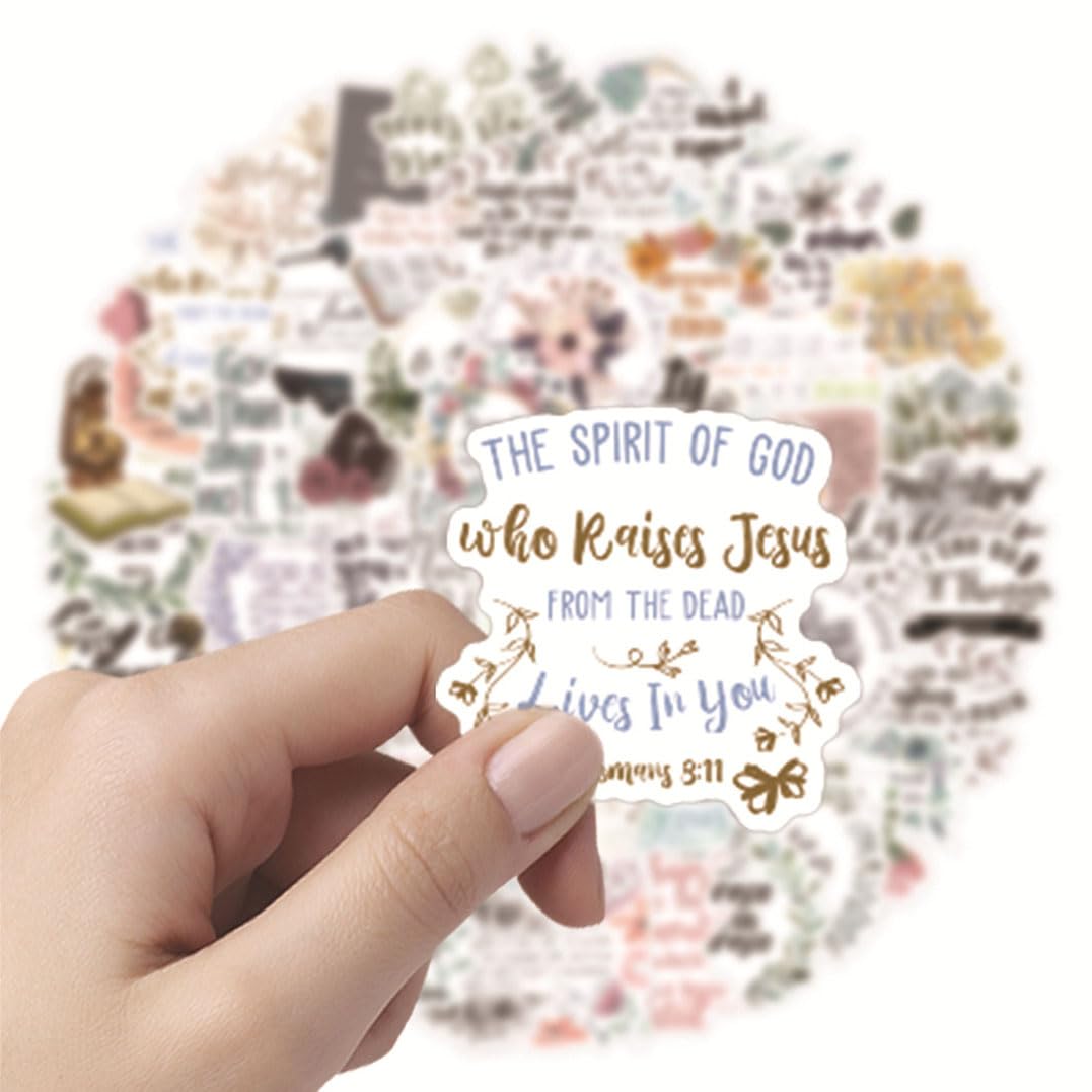 Lot De 100 Autocollants De Motivation En Vinyle Imperméable Avec