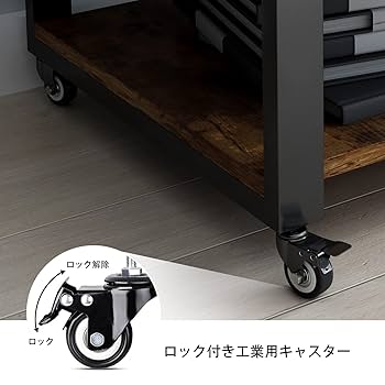 2段プリンター台幅50奥行50高32cmキャスター付プリンターラック大型 Amazon.co.jp: PUNCIA 2段 プリンター台 幅50cm 奥行50cm 高32cm