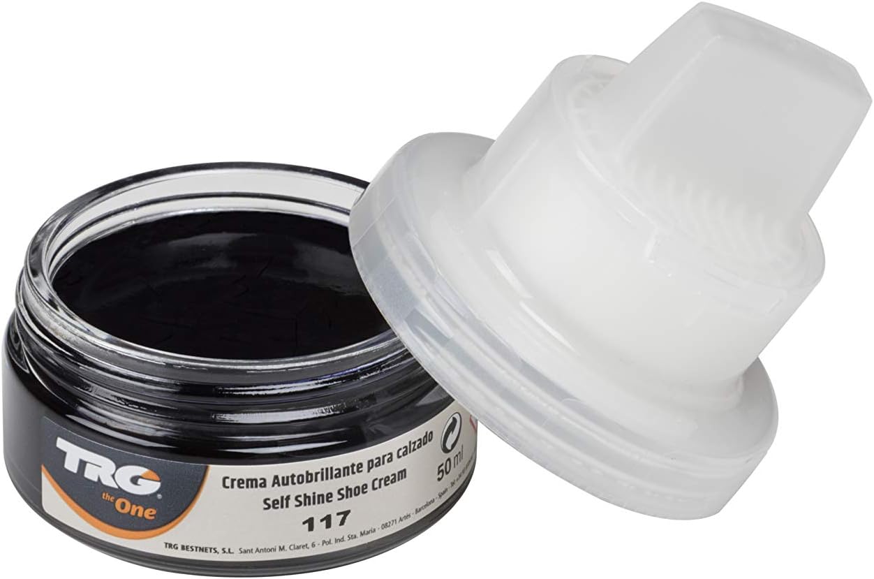 TRG Leather Cream Shoes For Bags, Nourishment and Care, 1.7 fl.Oz