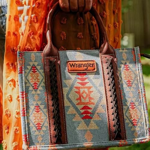 Image of Montana West Wrangler Purse Western Aztec Tote Bag for Women with Guitar Strap | Western, Boho, Aztec, Western, Boho, Aztec