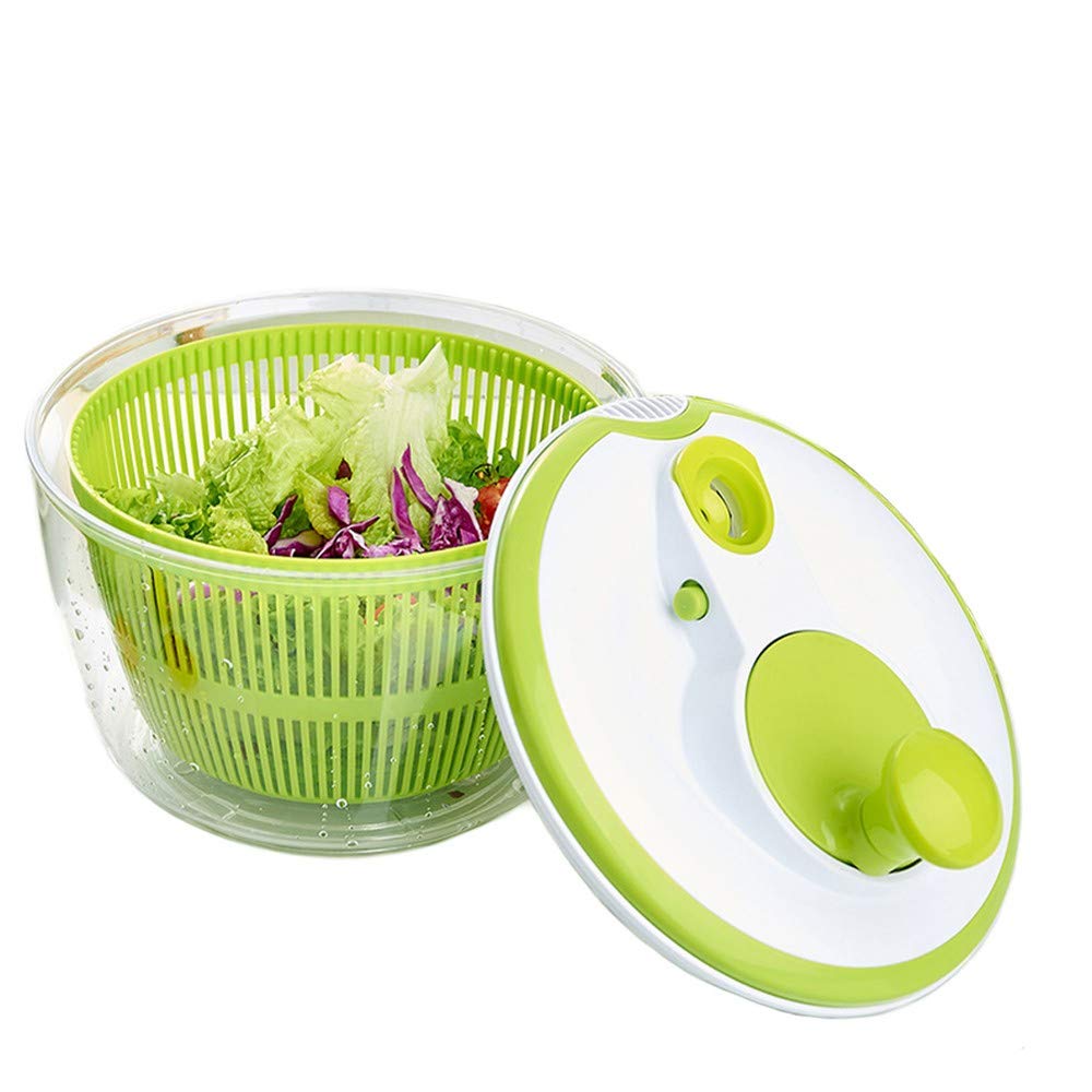 Household Washer Drying Machine Fruits Dehydrator Vegetables Dryer Basket Fruit Wash Clean Colander Manual Salad Spinner Veggie