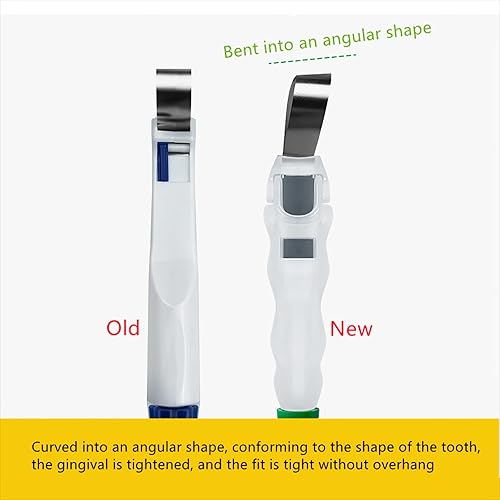 Miniatura 3 de Bandas de matriz dental, 24 piezascaja de metal de restauración de matriz con retenedor ajustable de 180, banda de matriz contorneada seccional tipo
