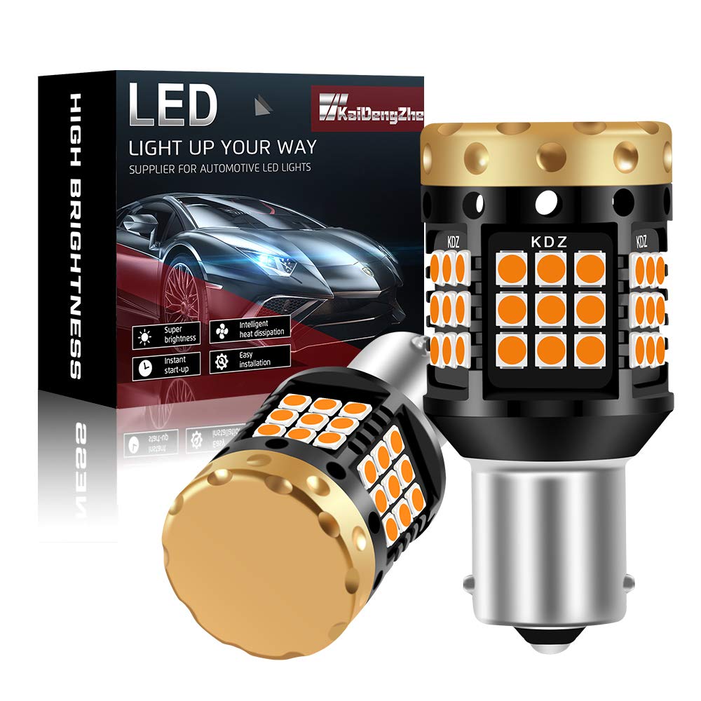 7443 T20 Red Strobe Flashing LED Brake Light Bulbs, 45 OFF