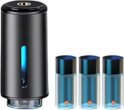 Electric Car Air Freshener - Aroma Diffuser & Humidifier for Auto Vent - Essential Oil Mist Aromatherapy(With 3pc ocean)