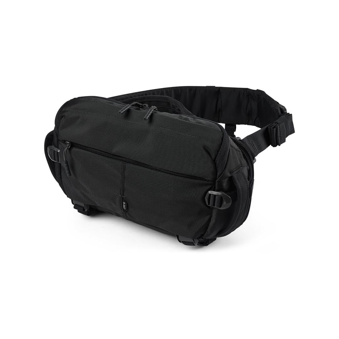 5.11 Tactical Unisex LVC8 Sling Pack 8L, 840D Nylon, One Size, Style 56792, Black