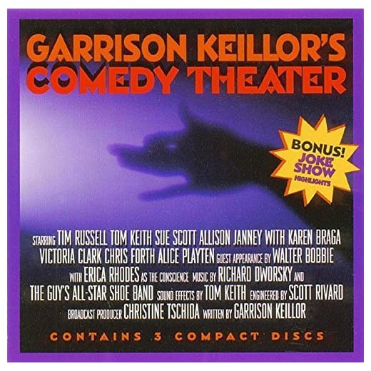 Garrison Keillor's Comedy Theater: More Songs & Sketches From A Prairie Home Companion by Garrison Keillor (1997-03-21)
