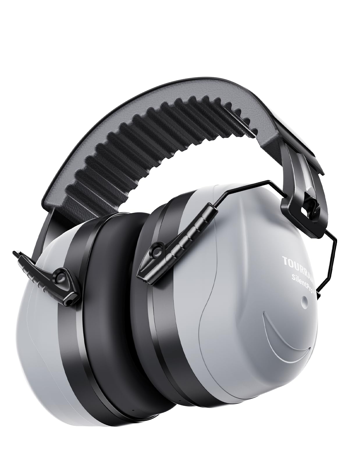 SilentPro™ Ear Defenders for Adults, 33dB Hearing Protection Safety Earmuffs,CE Certified, Adjustable & Foldable for Work, DIY, Mowing, Shooting Range