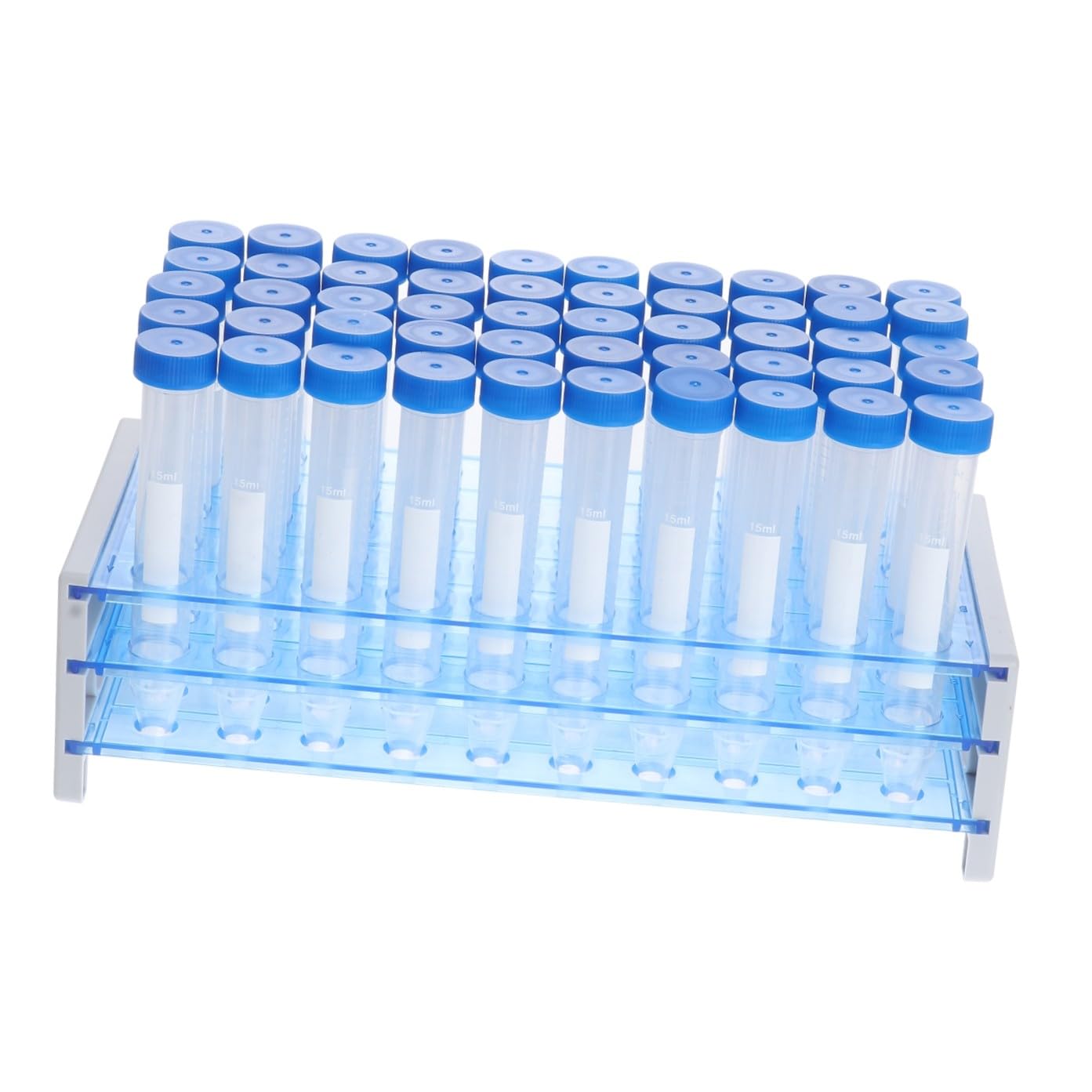 iplusmile 81 Piezas Tubos De Centrífuga Con Tapas Tubos De Ensayo De Para Experimentos Científicos Laboratorio Equipo De Química Con Gradilla De Ensayo
